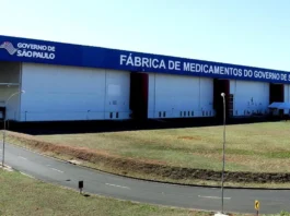 Fábrica da Furp em Américo Brasiliense. Foto: Governo do Estado /Divulgação