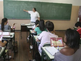 Aula na rede estadual de São Paulo. Foto: Rafael Lasci / A2 Fotografia / Flickr / EducaçãoSP