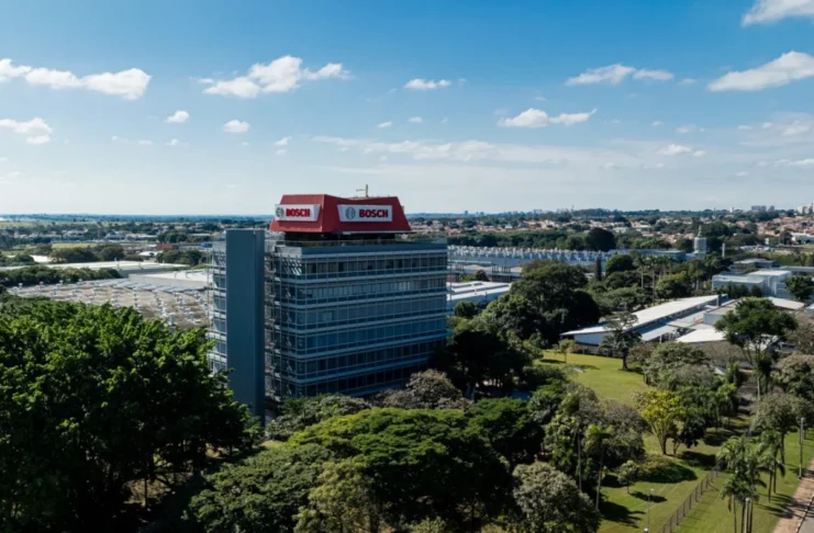 Sede da Bosch Brasil em Campinas. Foto: Gabriela Rossi / Bosch, divulgação